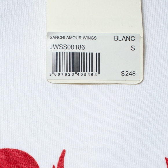 NWT Zadig & Voltaire hoodie sweatshirt Sanchi Amour wings S - Picture 11 of 11